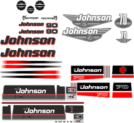 Johnson Motorkåpor Dekorkit